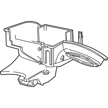 Lincoln F5OY18C433A Duct Assembly