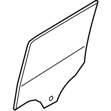 Ford DT1Z-1725713-C Door Glass