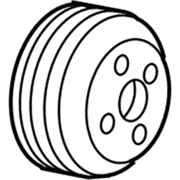 Ford 6L2Z-8509-AA Pulley