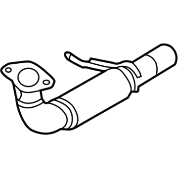 2012 Ford Explorer Exhaust Pipe - DB5Z-5G274-A