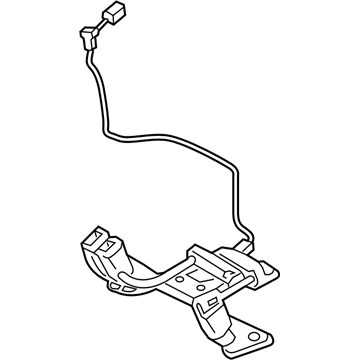 Ford JD9Z-5460044-AA BUCKLE ASY - SEAT BELT