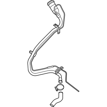 2022 Ford Transit Connect Fuel Filler Neck - DV6Z-9034-P