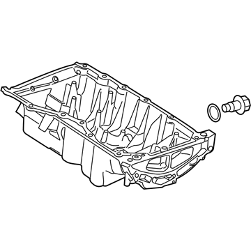 Ford CJ5Z-6675-G Oil Pan