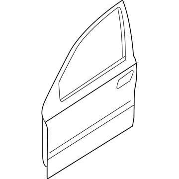 Mercury 6G1Z-5420124-A Door Shell