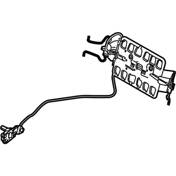 Ford 8A5Z-5465500-C Lumbar Adjuster