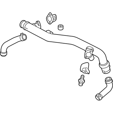 Ford BA5Z-6C646-A Connector Pipe