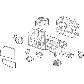 Ford HC3Z-17682-NA Mirror Assembly