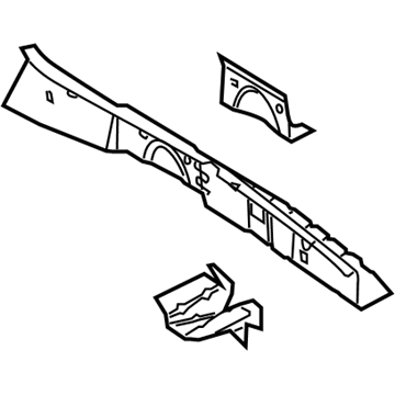 Ford 8G1Z-16B044-B Upper Reinforcement