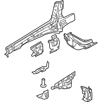 Ford DG1Z-5410008-A Inner Rail