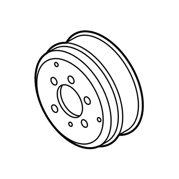 Ford JL3Z-8610-A Fan Pulley