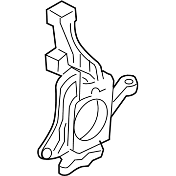 Ford 8G1Z-3K185-R Front Wheel Knuckle