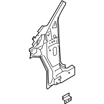 Lincoln LJ7Z-78025A00-A Hinge Pillar