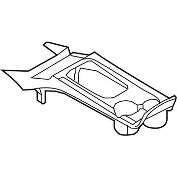 Mercury Center Console Base - 1W3Z-5404567-AAD