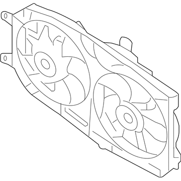 Ford 5F9Z-8C607-BM Fan Assembly