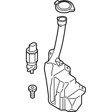 Ford FR3Z-17618-H Washer Reservoir