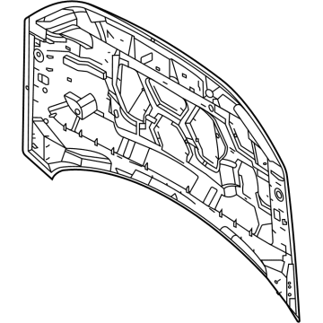 Ford Bronco Sport Hood - M1PZ-16612-A