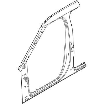 Lincoln LC5Z-78211A10-A Aperture Panel