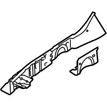 Lincoln 8A4Z-16B044-A Upper Reinforcement