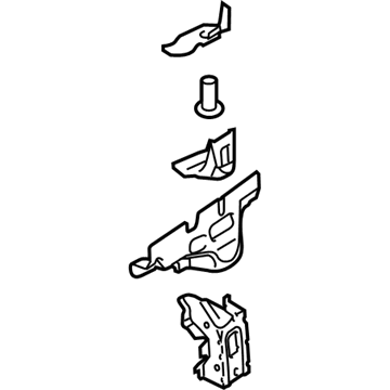 Lincoln 9G1Z-54108A26-A Front Support