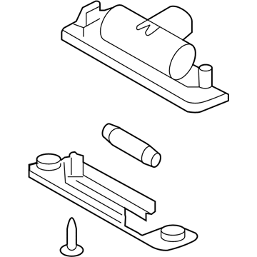 Mercury 8T5Z-13550-B License Lamp