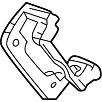 Ford XW4Z-2C396-BA Bracket - Brake Caliper