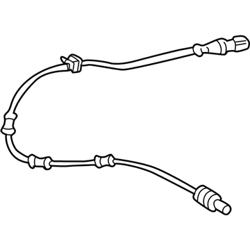 Ford 3W4Z-2C204-AA ABS Sensor