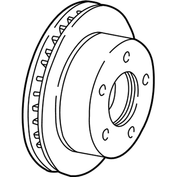 Ford 3W1Z-1125-AB Rotor