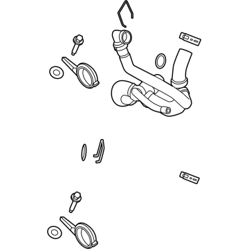 Ford F-250 Super Duty Coolant Reservoir - LC3Z-8286-B