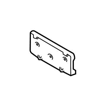 Ford FL1Z-17A385-AA License Bracket