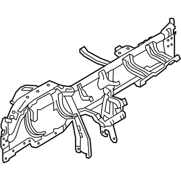 Ford DG1Z-5404545-A Reinforcement Beam