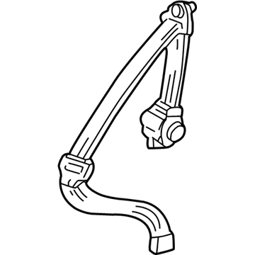 Ford 6C3Z-78611B68-BAA Retractor Assembly