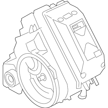 2007 Ford Escape Transmission Assembly - 7M6Z-7000-A