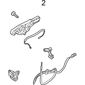 Ford MB5Z-78264A26-D Latch Assembly