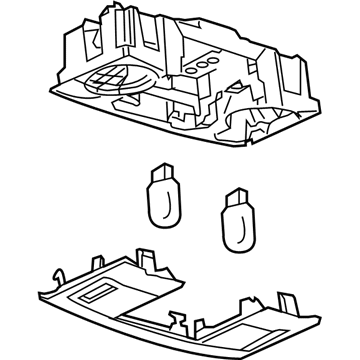 Lincoln 7L7Z-13776-EA Map Lamp Assembly