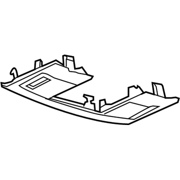 Lincoln 7L1Z-13783-DA Map Lamp Lens