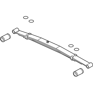 2007 Ford E-150 Leaf Spring - 8C2Z-5560-RB