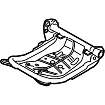 Ford FL3Z-1663160-A Seat Frame