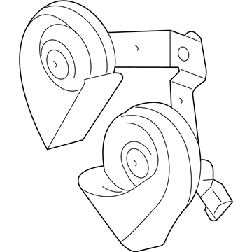 Ford 8C2Z-13832-C Horn