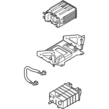 Ford F-250 Super Duty Vapor Canister - LC3Z-9D653-J