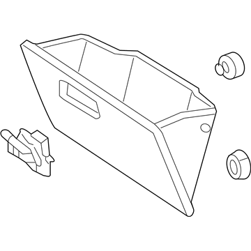 Mercury 3L8Z-7806024-BAA Glove Box Assembly