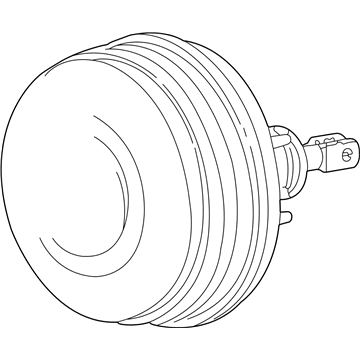 2001 Lincoln LS Brake Booster - XW4Z-2005-CA