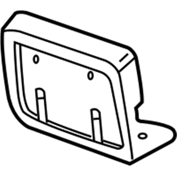 Ford 2C3Z-17A385-AA License Bracket