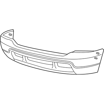 Ford 1C3Z-17757-PAA Bumper Assembly - Front