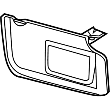 Ford CE9Z-7404105-AA Sun Visor Assembly