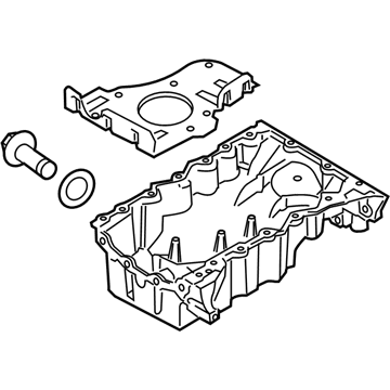 Lincoln DG1Z-6675-F Oil Pan