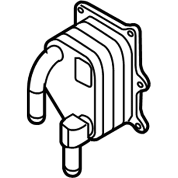 Ford 8A8Z-6A642-A Oil Cooler