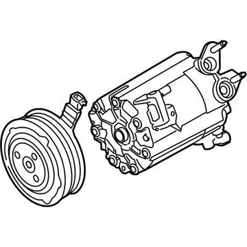 Ford CV6Z-19703-AJ Compressor Assembly