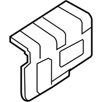 Mercury Underbody Splash Shield - 6E5Z-6C038-A