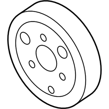 Ford HJ5Z-8509-A Pulley