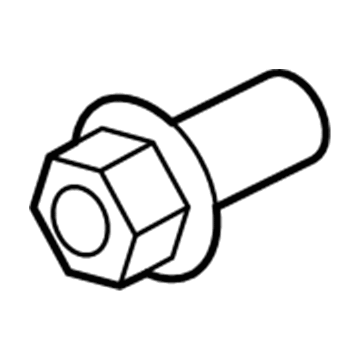 Ford -W500221-S437 Pulley Bolt